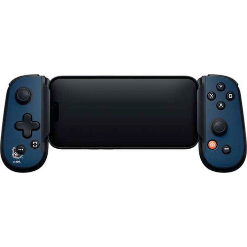 NHL Columbus Blue Jackets Distressed Backbone One for iPhone Game Controller Skin